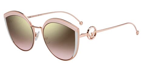 fendi ff 0156/s|Fendi FF 0156/S FUNKY ANGLE V59/JO Sunglasses in .